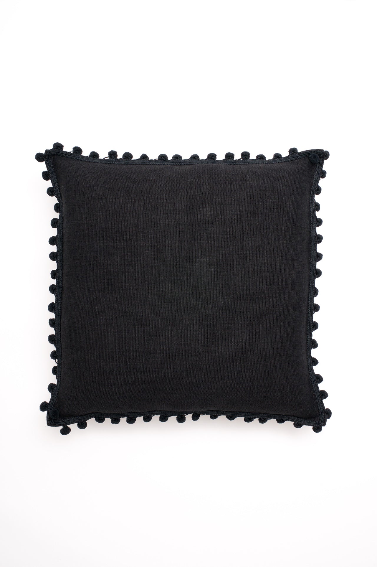 French pom-pom trim pillowcase