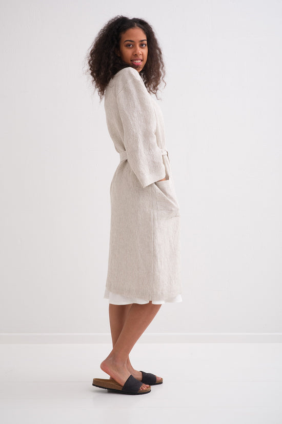 Linen Bath Robe