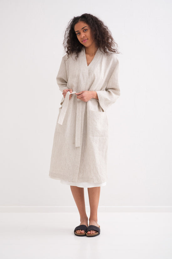 Linen Bath Robe