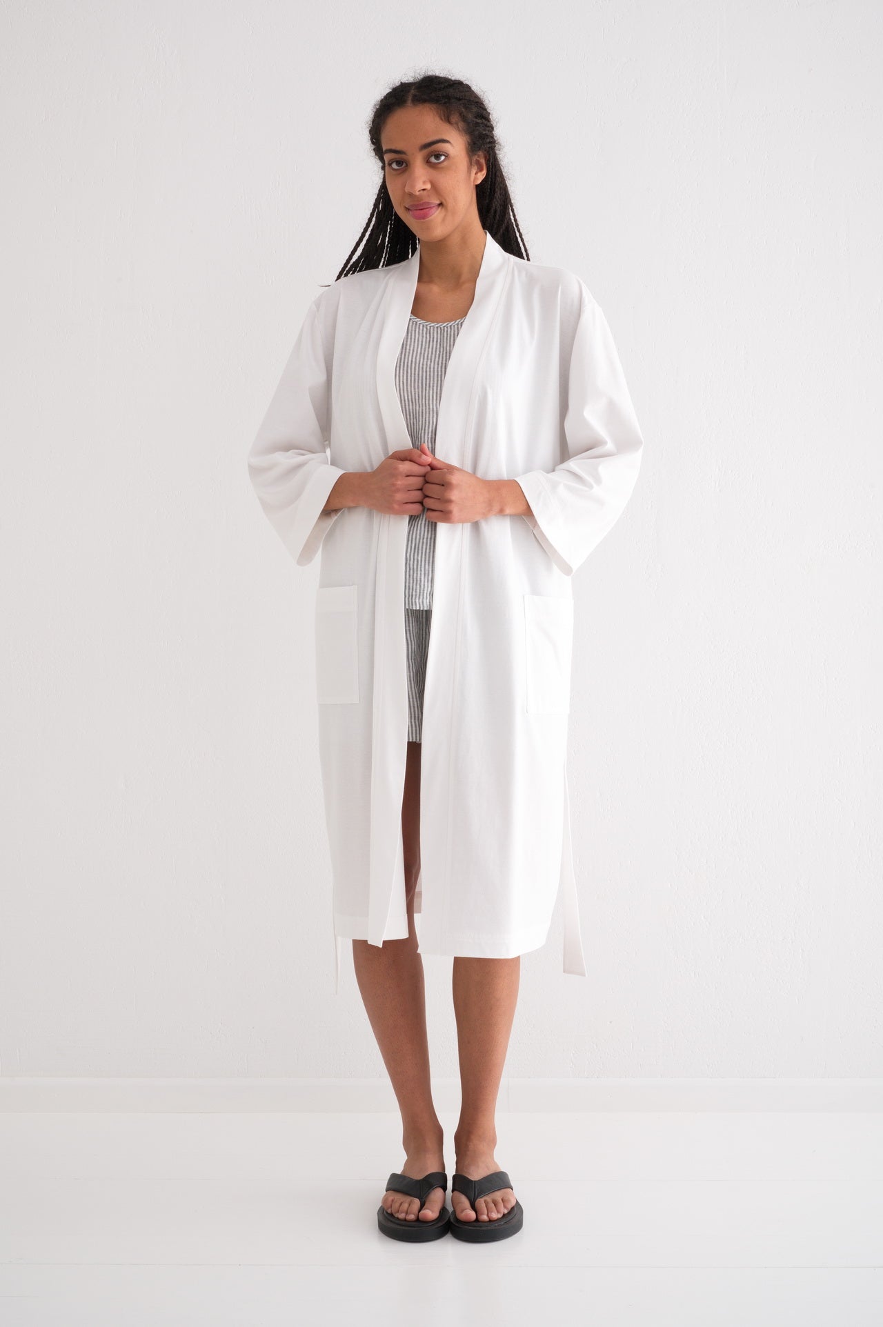 Cotton Jersey Bath Robe