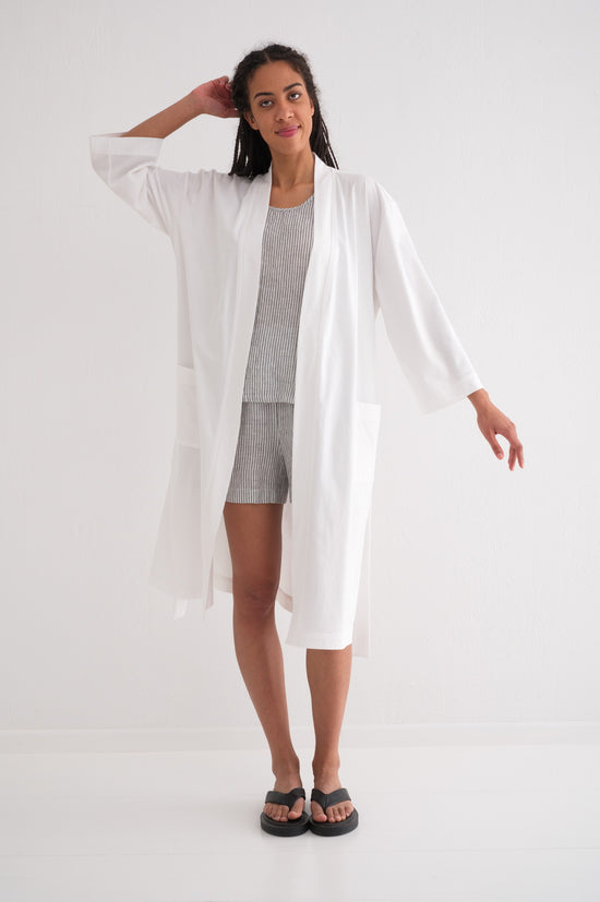 Cotton Jersey Bath Robe