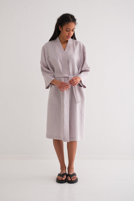 Linen Bath Robe