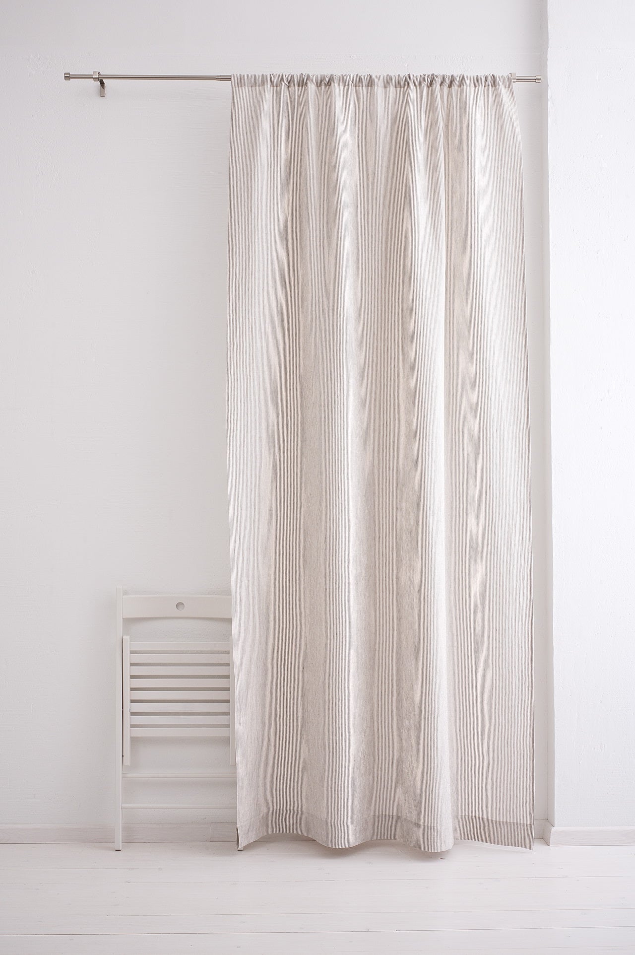 Curtain Panel With Stripes