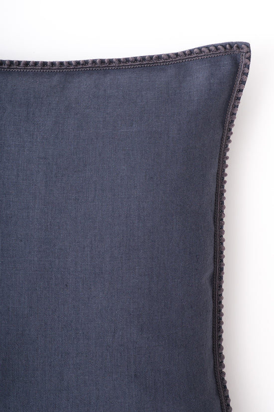 French pom-pom trim pillowcase